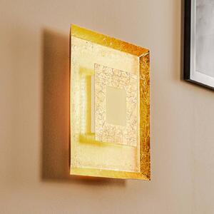 Eco-Light Applique a LED Window, 32x32 cm, oro