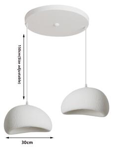 BRILAGI - Lampadario a sospensione su cavo WABI SABI 2xE27/60W/230V bianco