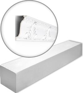NMC Z7-box ARSTYL Noel Marquet 1 cartone con 6 strisce decorative Cornice per soffitto stile classico colore bianco | 12 m