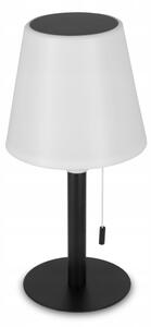 Lampada solare LED dimmerabile LED/2W/5V USB 1200 mAh IP44 bianco/nero