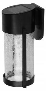 Lampada da parete solare a LED LED/3,7V 300 mAh IP44 nera