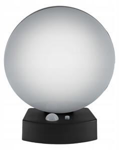 Lampada da parete solare con sensore LED/3W/3,7V 1800 mAh IP54 nero
