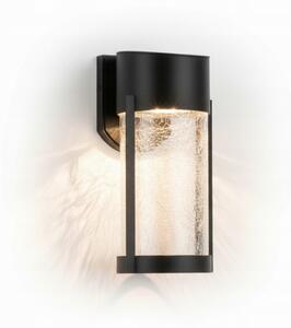 Lampada da parete solare a LED LED/3,7V 300 mAh IP44 nera