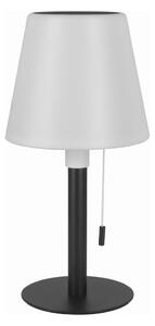 Lampada solare LED dimmerabile LED/2W/5V USB 1200 mAh IP44 bianco/nero
