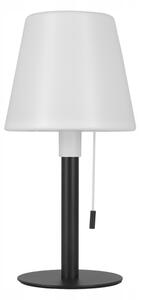 Lampada solare LED dimmerabile LED/2W/5V USB 1200 mAh IP44 bianco/nero
