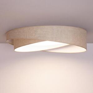BRILAGI - Lampada a LED dimmerabile VELVET TWIST LED/36W/230V CCT pr. 65 cm WT beige + telecomando
