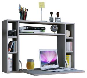 Tavolo da computer appeso | Tavolo pieghevole | Scrivania | Dimensioni ca. H. 60 x W. 90 x D. 20 cm | Scrivania - Wandila