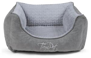 TrendPet VitaBed Style letto ortopedico per cani grigio (60x50x30cm)