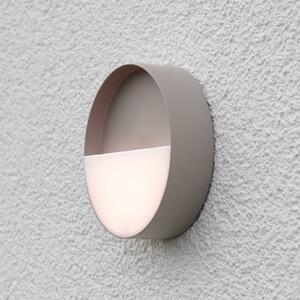 Eco-Light Meg LED applique da esterno ricaricabile, color sabbia, Ø 15 cm