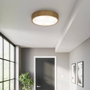 TEMAR LIGHTING Plafoniera Cleo, Ø 48 cm, rovere