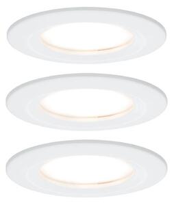 Paulmann Nova LED incasso 3x fisso, bianco