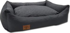 Lettino per cani antracite 100x70 cm - cuscino lavabile per cani - letto impermeabile per cani