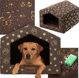 Cuccia per cani per casa R1 - 45x51x30 cm - Morbida cuccia con cuscino - Lavabile e impermeabile | Pillowprim