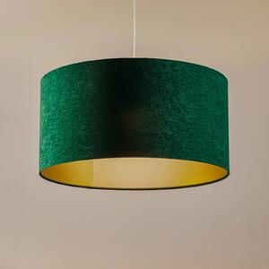 Maco Design Lampada a sospensione Salina, verde/oro, Ø 60 cm