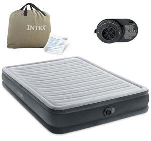 Materasso letto gonfiabile 203x152cm con pompa per 2 persone 67770ND