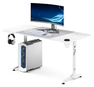 Scrivania da gaming bianca per ufficio X-Mate 160x75x75 cm Doablo Chairs