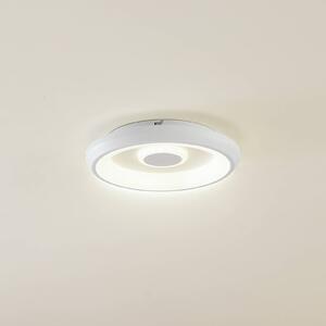 Lindby Smart Lynden Plafoniera a LED, Ø 38 cm, bianco, RGB, Tuya