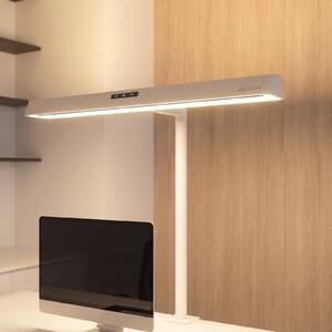 Lampada con morsetto Shax Arcchio, dimmerabile, Bianco / Opale, Studio / Ufficio, Metallo, Moderno, Lampada con morsetto