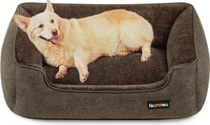 Cuccia per cani FEANDREA, sfoderabile, 90 x 75 x 25 cm, marrone