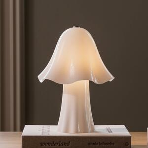 Globen Lighting Lampada da tavolo Belllo, Bianco / Opale, Soggiorno / Sala da pranzo, Vetro, Scandinavo, Lampada da tavolo