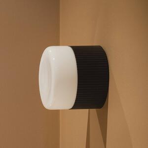 Globen Lighting Applique da parete Hubble 12, dimmerabile, Nero, Bagno, Metallo, Scandinavo, Applique