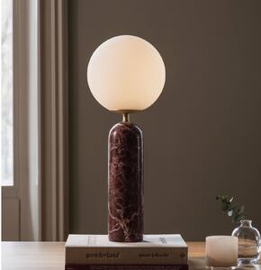 Globen Lighting Lampada da tavolo Torrano, Rosso, Soggiorno / Sala da pranzo, Pietra, Scandinavo, Lampada da tavolo