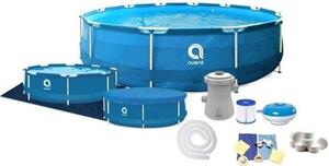 Avenli Piscina gonfiabile 366 x 76 cm - Set completo con pompa