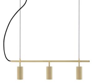 Globen Lighting Lampada a sospensione Hubble 3, dimmerabile, Ottone / Oro, Soggiorno / Sala da pranzo, Metallo, Scandinavo, Lampada a sospensione