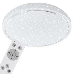 Lampada da soffitto a LED dimmerabile telecomando cielo stellato CCT 48W bianco Briloner