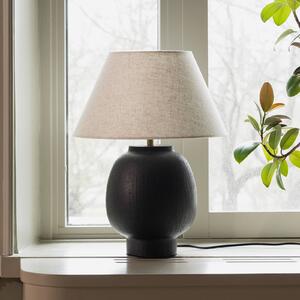 Globen Lighting Lampada da tavolo Lorenzo, Nero, Soggiorno / Sala da pranzo, Ceramica, Scandinavo, Lampada da tavolo
