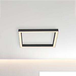 Plafoniera LED PURE Lines, 55x55 cm, antracite, CCT, telecomando