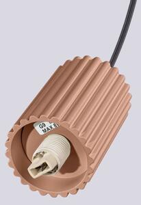 Sollux SL.1734 - Lampadario a sospensione con filo HALO 1xG9/8W/230V diametro 12 cm marrone