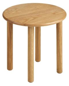 Tavolino rotondo in rovere massiccio ø 40 cm Jena – House Nordic