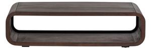 Tavolino da salotto colore naturale scuro in mango massiccio 60x120 cm Kinu – WOOOD