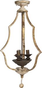 Clayre & Eef Lampada a sospensione 38x33x71 cm Ferro marrone