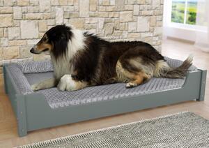 Letto accogliente per animali extra large 120x70 cm, pino grigio V-30.32-G-120x70
