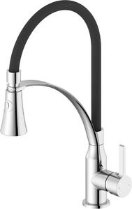 Rubinetto da cucina HEBE con doccia, cromo