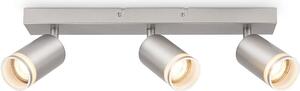Faretto da soffitto Lampada da soffitto Lampada da camera da letto orientabile a 3 luci GU10