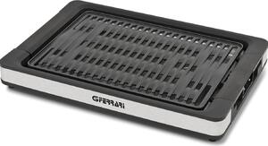 G3 Ferrari Tito G10206 Barbecue Elettrico Antiaderente Nero Argento Termostato Regolabile