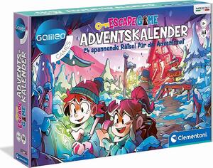 Clementoni 59251- Galieo - Gioco di fuga - Calendario dell'Avvento