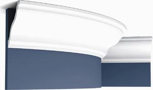 Orac Decor C333F Luxxus Modanatura decorativa flessibile Profilo decorativo Profilo a stucco per soffitti Cornicione profilo Modanatura decorativa Modanatura angolare | 2 metri