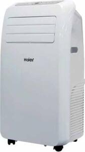 Haier Condizionatore Portatile 12000 BTU/h Climatizzatore solo Freddo Classe A Funzione Deumidificatore con Telecomando e Timer colore Bianco - AM1