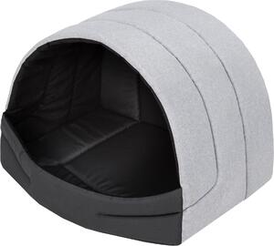 Cuccia per cani Cuccia per cani Casa per cani Grotta per gatti Posto letto XL - 60x49 cm Grigio cenere