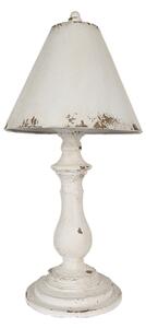 Lampada da tavolo Clayre & Eef Ø 26x55 cm Ferro bianco