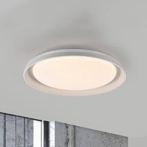 JUST LIGHT. Plafoniera Sati LED, plastica, bianco