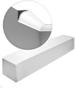 Orac Decor CX199-box AXXENT 1 cartone con 24 strisce decorative Cornice per soffitto stile classico colore bianco | 48 m