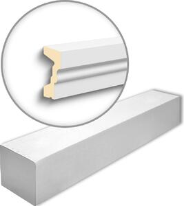 NMC FA11-box DOMOSTYL Noel Marquet 1 cartone con 7 strisce decorative Parapetto Profilo di facciata stile classico grigio | 14 m