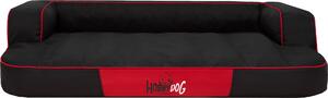 Hobbydog letto per cani cuscino per animali domestici letto per gatti cestino per cani posto letto - Top Standard - 80 x 50 x 20 cm [dimensioni: L] - Nero