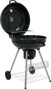BBQ-Toro Barbecue sferico Birch 57 cm, barbecue a carbonella, carrello barbecue, barbecue rotondo a carbonella