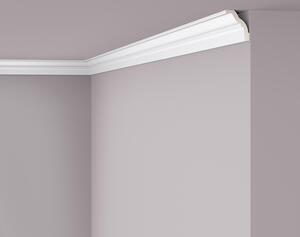 Modanatura del soffitto NMC Z18 ARSTYL Noel Marquet Battiscopa decorativo Battiscopa decorativo moderno bianco 2 m